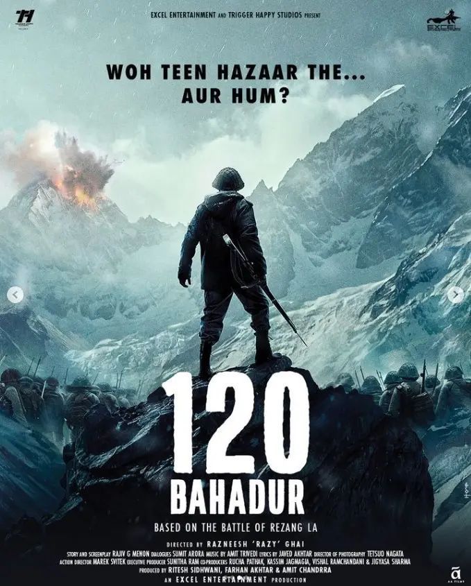 फरहान अख्तर की '120 बहादुर' में दिखेगा हॉलीवुड का बर्फीला जादू, टीम स्नो बिजनेस करेगी सच्चाई का एहसास